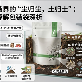 包装界的“尘归尘，土归土”：为什么这种塑料袋埋进土里，几个月就能“凭空消失”？